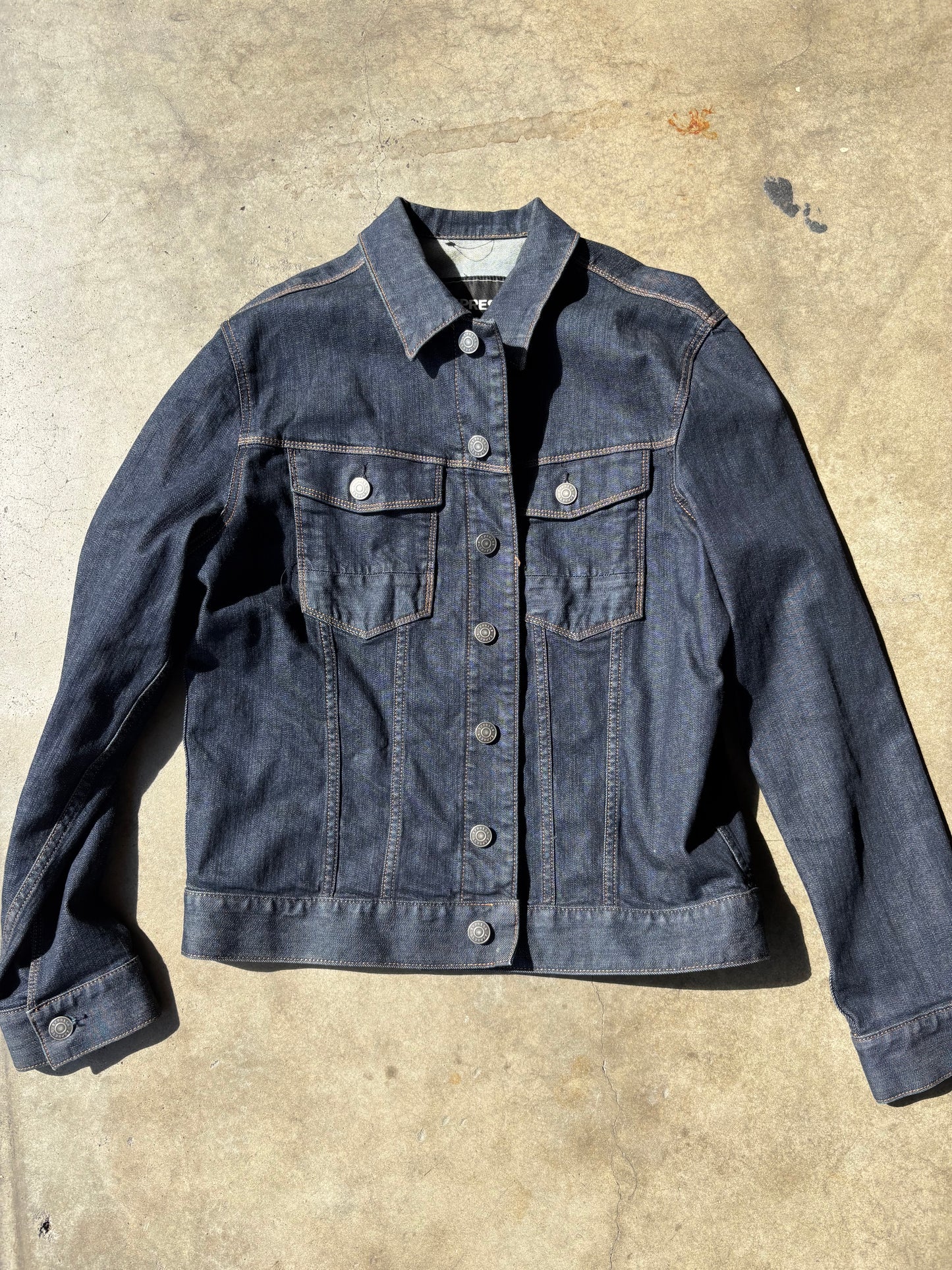 DENIM JERSEY '13' JACKET