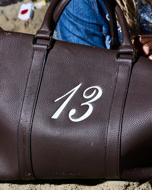 ‘13’ Chocolate Brown Duffle