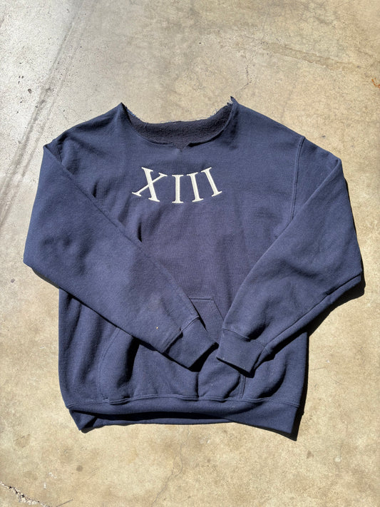 XIII Embroidered Crew Neck