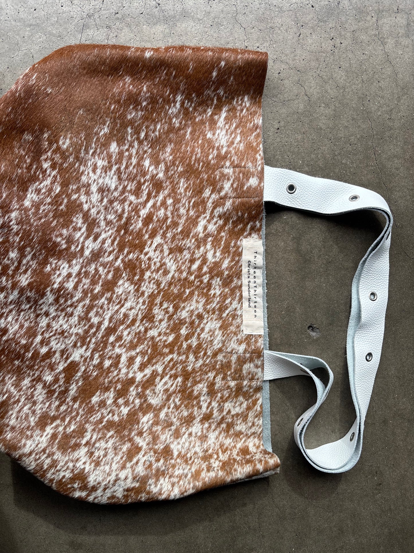THIRTEENTHIRTEEN SPECKLED TOTE