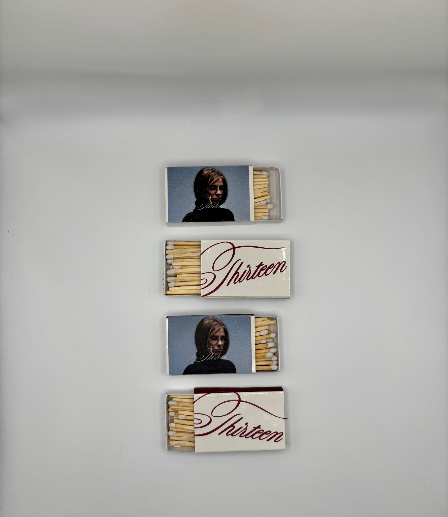 Thirteen Thirteen Matches (Set of Four)