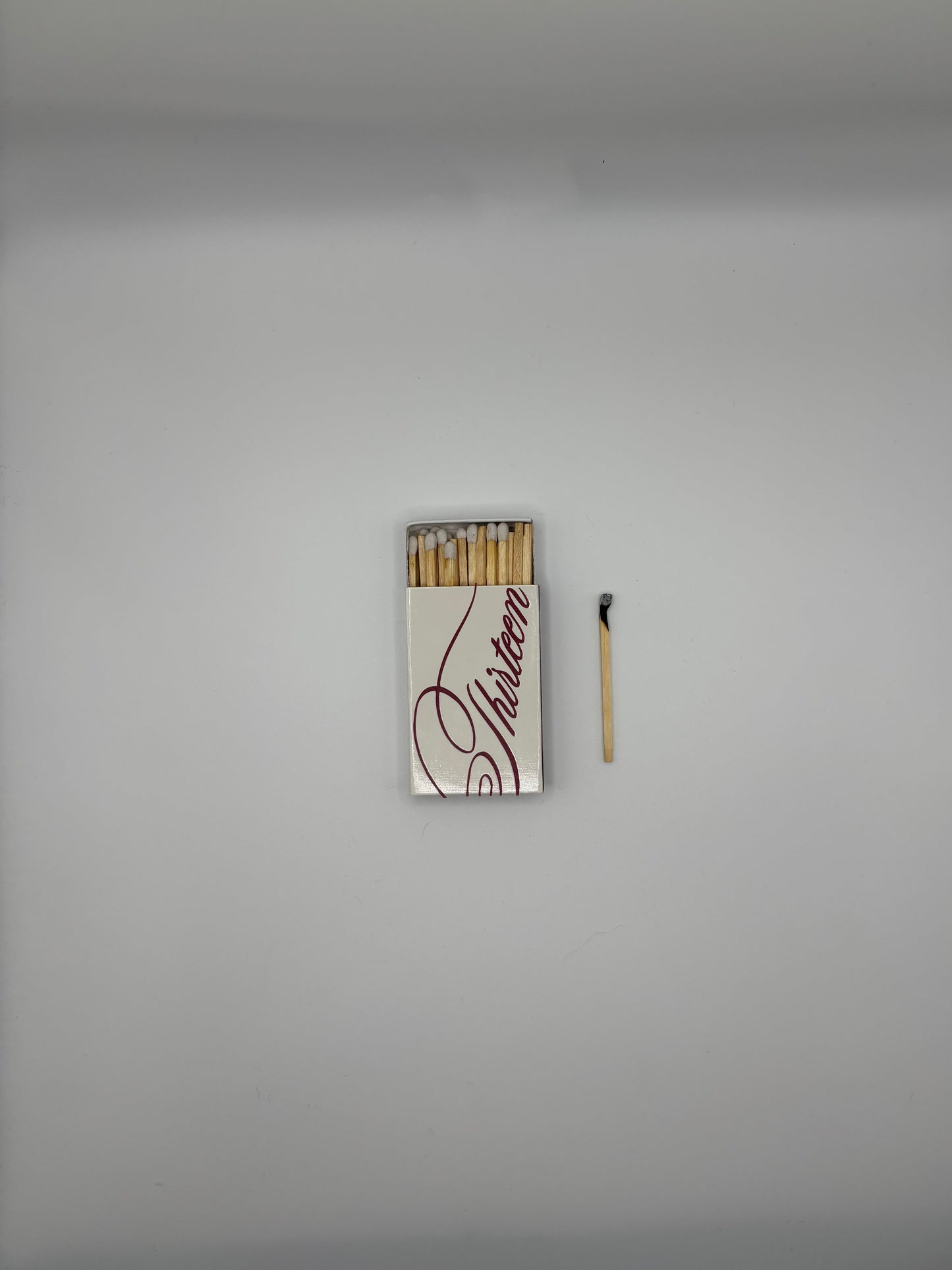 Thirteen Thirteen Matches (Set of Four)