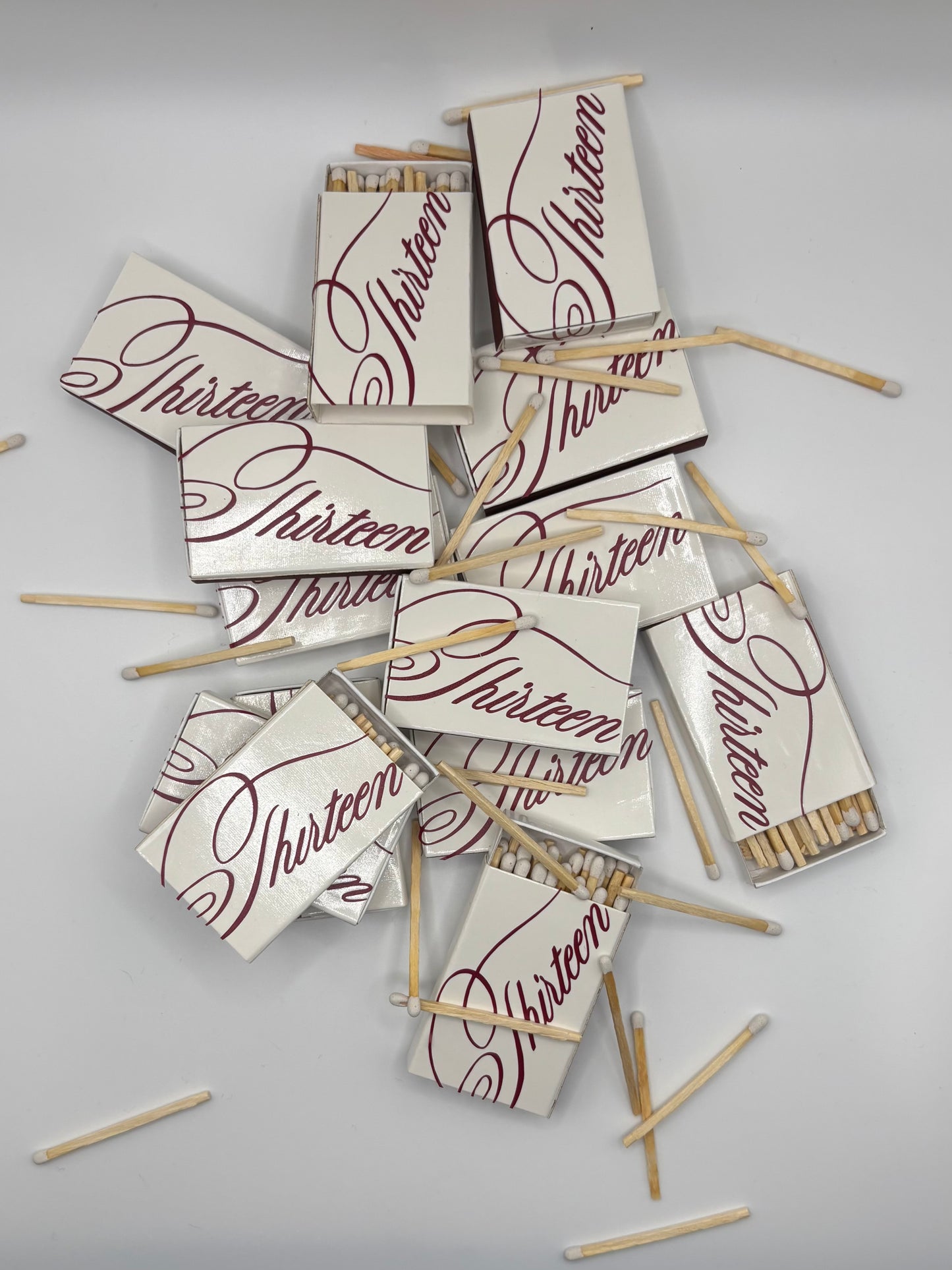 Thirteen Thirteen Matches (Set of Four)