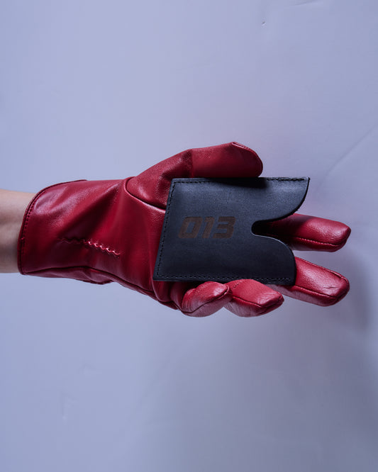 013 Black Leather Cardholder